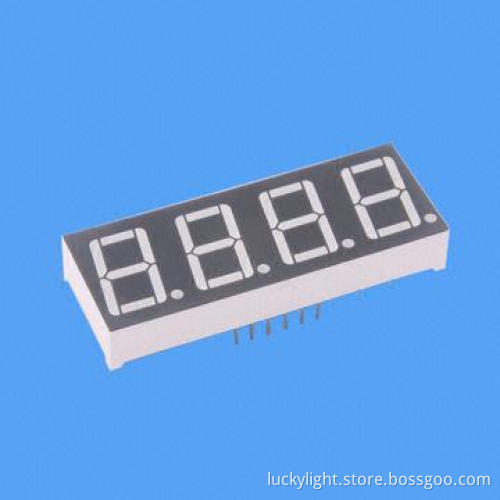 0.28/0.56/0.8/1/1.2/1.5/1.8/2.3/4-inch Electronic 7-segment LED Display with Low Power Consumption